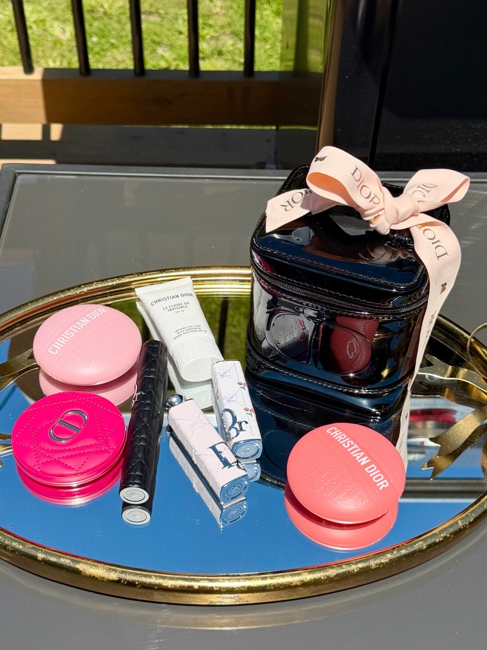 Dior Black Patent Leather Vanity Case - Picture 5 of 5